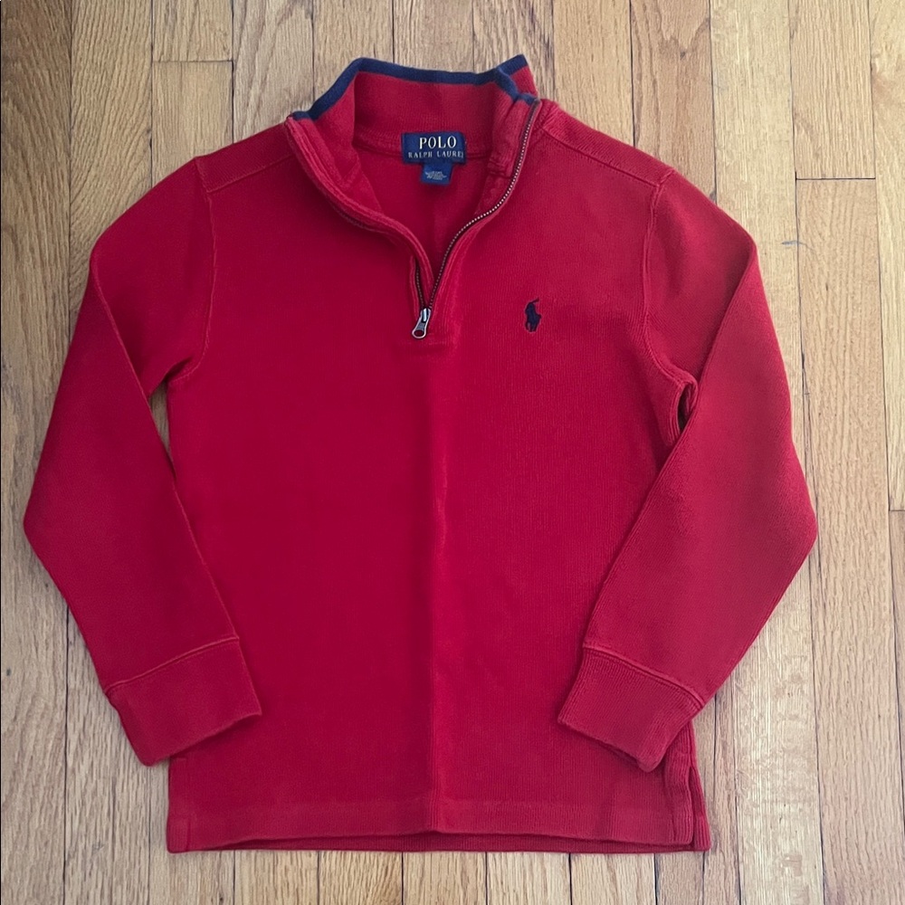 Polo Ralph Lauren Boys Quarter-Zip Sweater